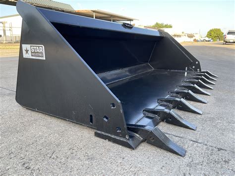 50 hp skid steer bucket|smooth bucket for skid steer.